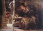 Welcome Footsteps (mk23) Alma-Tadema, Sir Lawrence